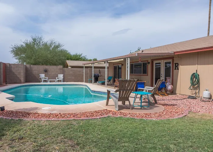 Charming House Pool Near Kiwanis Park Freeways Ferienhaus